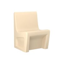 Cortech Sentinel Armless Floor Mounted Modular Chair, Gangable