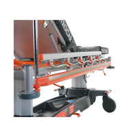 Nitrocare Breeze SD15 Transport Hospital Stretcher with Hydraulic Lift and 5th-Wheel Steering