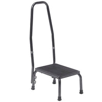 CanDo Foot stool, with hand rail — for Clinical and Treatment Rooms