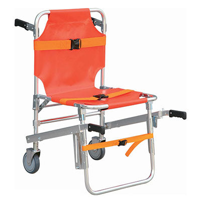 Line2Design Stair Chair-2 Wheel-Orange — for Transportation in Clinical and Institutional Care