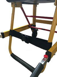 Line2Design Deluxe Heavy Duty Stair Chair-2Wheel-Yellow — for Transportation in Clinical and Institutional Care