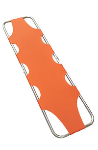 Line2Design Flat Folding Stretcher, Aluminum, Orange — for Flexibility and Mobility Training