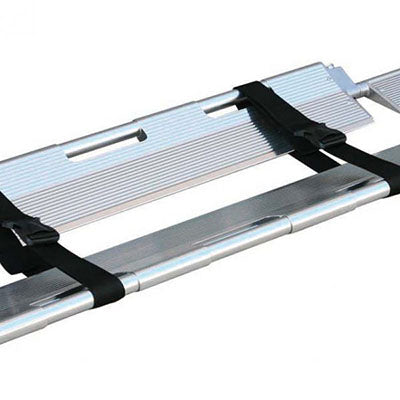 Line2Design Aluminum Scoop Stretcher-Silver — for Flexibility and Mobility Training