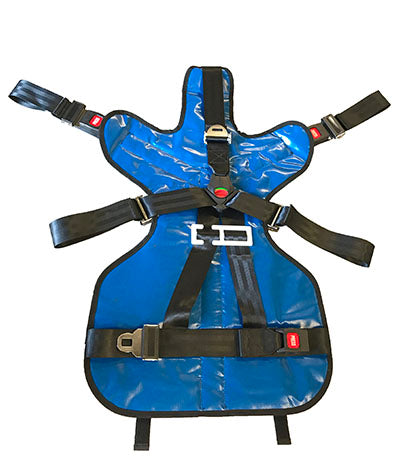Line2Design Deluxe Pedi-Save Child Restraint Seat/System-Royal Blue — for Flexibility and Mobility Training