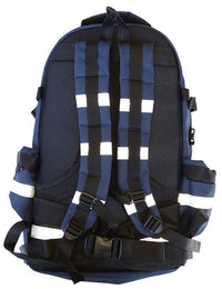 Line2Design First Aid Kit, Large Medical Backpack, 21.25" x 14" x 12", Navy — for Medical Bags and Supplies in Clinical and Institutional Care