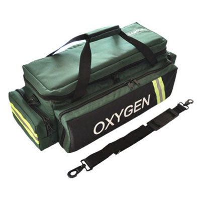 Line2Design Standard Oxygen Bag, 27" x 12" x 10", Green — for Medical Bags and Supplies in Clinical and Institutional Care