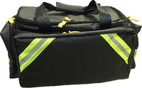 Line2Design Deluxe O2 Bag, All Impervious, 27" x 12" x10", Black — for Medical Bags and Supplies in Clinical and Institutional Care