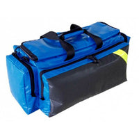 Line2Design Deluxe O2 Bag, All Impervious, 27" x 12" x10", Royal Blue — for Medical Bags and Supplies in Clinical and Institutional Care