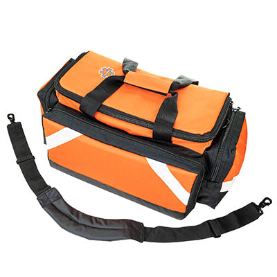 Line2Design Elite Trauma Bag, 25.25" x 13.75" x 11.50", Orange — for Medical Bags and Supplies in Clinical and Institutional Care