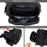 Line2Design Deluxe First Aid Fanny Pack, 11.5" x 5" x 7.5" — for Medical Bags and Supplies in Clinical and Institutional Care