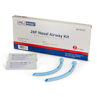 Line2Design Nasopharyngeal Airway 28F, Pack of 2 — for Medical Bags and Supplies in Clinical and Institutional Care