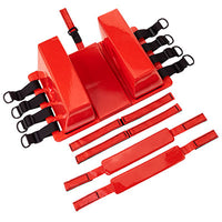 Line2Design Head Immobilizer, 7" x 15" x 10", Orange — for Medical Bags and Supplies in Clinical and Institutional Care