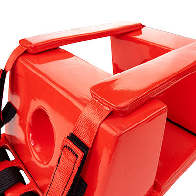 Line2Design Head Immobilizer, 7" x 15" x 10", Orange — for Medical Bags and Supplies in Clinical and Institutional Care