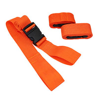 Line2Design Disposable Strap with Loop Ends, 5', Pack of 3 — for Medical Bags and Supplies in Clinical and Institutional Care