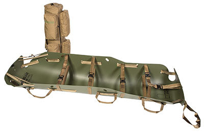 Ethos Med Sled, Vertical Lift Rescue Sled, 36", Olive Drab Green — for Flexibility and Mobility Training