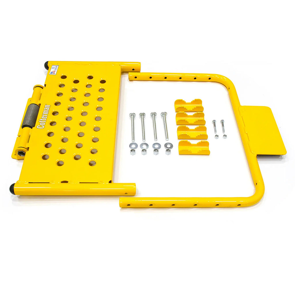 Cotterman Adjustable Self-Closing Safety Gate | OSHA-Compliant Fall Protection