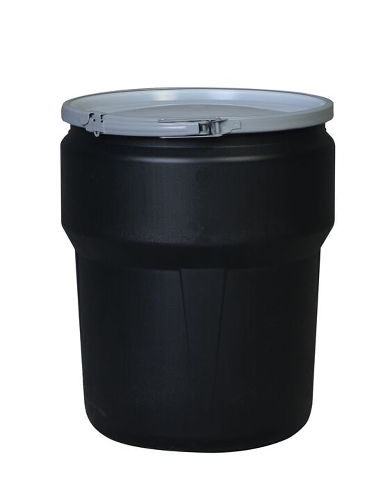 Justrite 1601M Metal Lever-Lock, Lab Pack Open Head Plastic Barrel Drum Industrial Safety Products