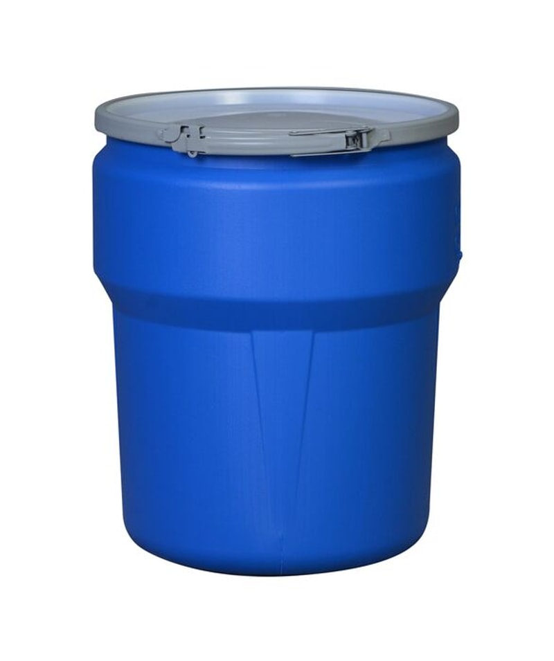 Justrite 1601M Metal Lever-Lock, Lab Pack Open Head Plastic Barrel Drum Industrial Safety Products