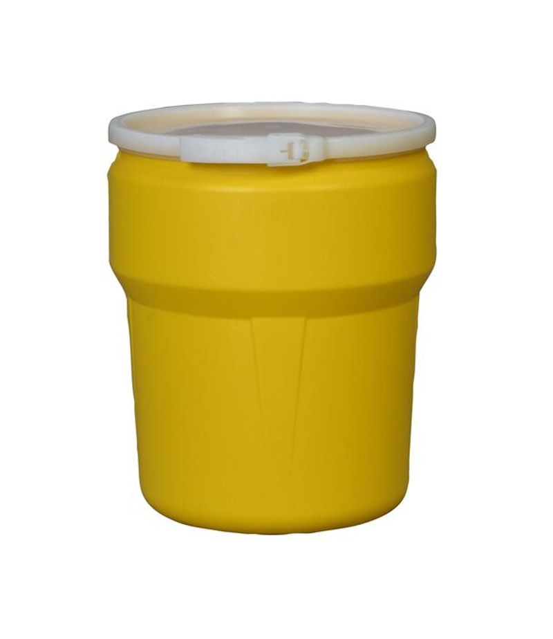 Justrite 1601 Plastic Lever-Lock, Lab Plastic Barrel Drum Industrial Safety Products