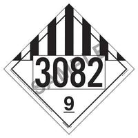 JJ Keller 3082 Placard - Class 9 Miscellaneous