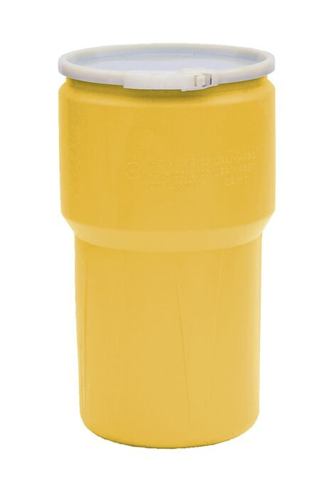 Justrite 1601 Plastic Lever-Lock, Lab Plastic Barrel Drum Industrial Safety Products