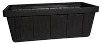 Justrite 16275D 370 Gallon, Horizontal Tank Spill Containment Sump with With Drain, Black