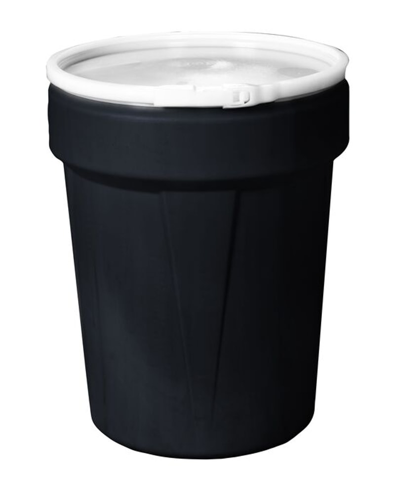 Justrite 1601 Plastic Lever-Lock, Lab Plastic Barrel Drum Industrial Safety Products
