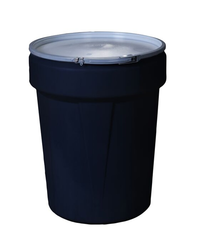 Justrite 1601M Metal Lever-Lock, Lab Pack Open Head Plastic Barrel Drum Industrial Safety Products