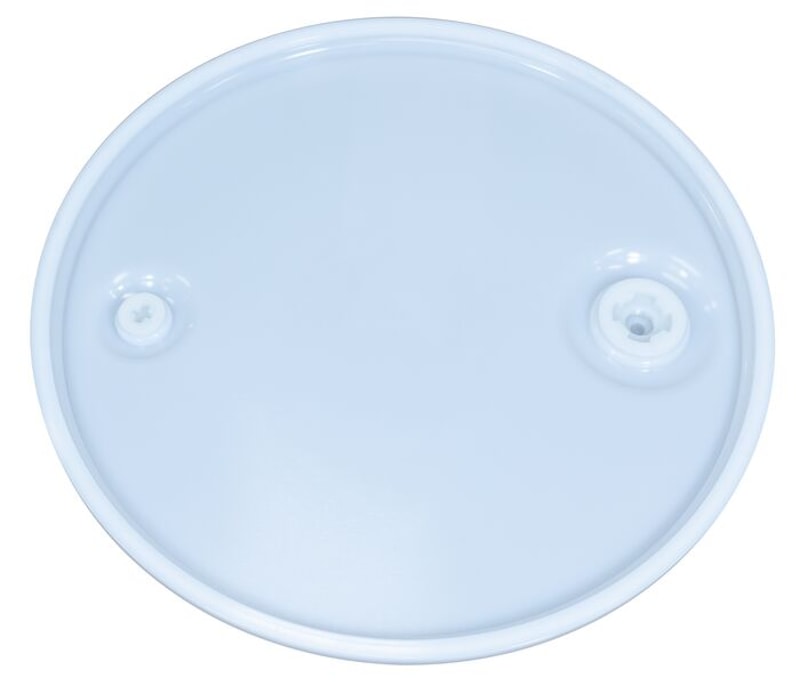 Justrite 1655LBUNG Lid Replacement for 1655 Plastic Drum Barrels, with 2in and 3/4in Bung Holes Industrial Safety Products