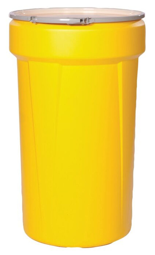 Justrite 1601M Metal Lever-Lock, Lab Pack Open Head Plastic Barrel Drum Industrial Safety Products