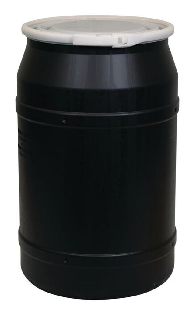 Justrite 1656 55 Gallon, Plastic Lever-Lock, Lab Pack Open Head Plastic Barrel Drum Industrial Safety Products