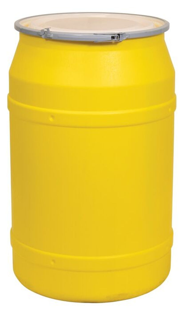Justrite 1656M 55 Gallon, Metal Lever-Lock, Lab Pack Salvage Plastic Drum Barrel Industrial Safety Products