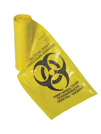 Justrite 1692 Yellow Infectious Linen Bag, Pack of 100 Industrial Safety Products