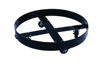 Justrite 1698 Single Drum Overpack Dolly Fits 95 Gallon Overpack Black Accessories for Safety Cabinets
