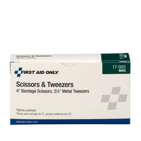 First Aid Only Scissors & Metal Forcep Pack (Pack of 150)