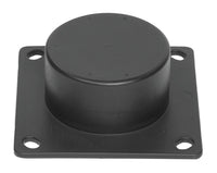 Justrite 1730BASE 6in Poly Base for 6in Post Cover Sleeves, Black Industrial Safety Products