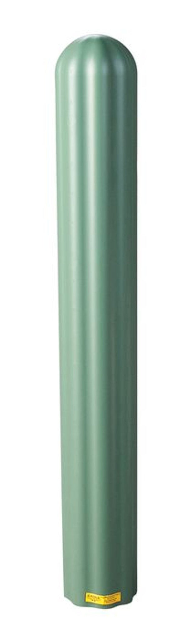Justrite 1730GN 6in by 56in Fluted Bollard Cover, Green Industrial Safety Products