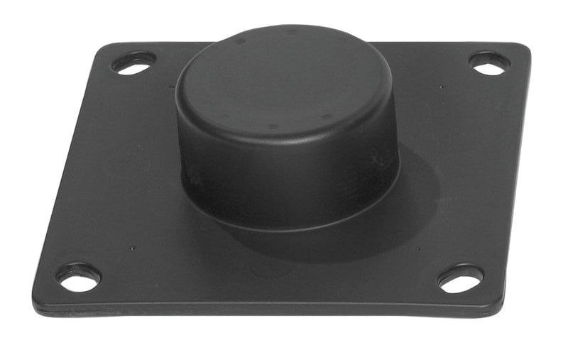 Justrite 1732BASE 4in Poly Base for 4in Post Cover Sleeves, Black Industrial Safety Products