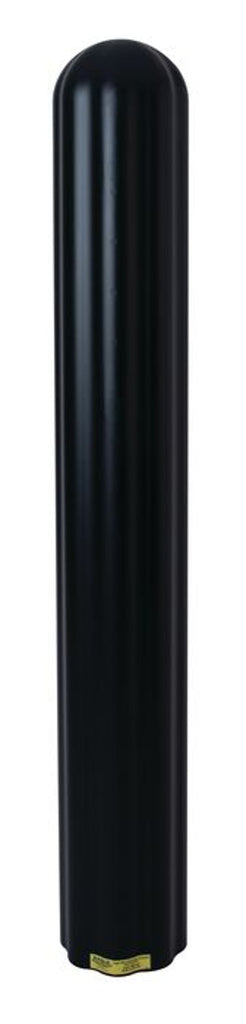 Justrite 1732BLK 4in by 56in Fluted Bollard Cover, Black Industrial Safety Products