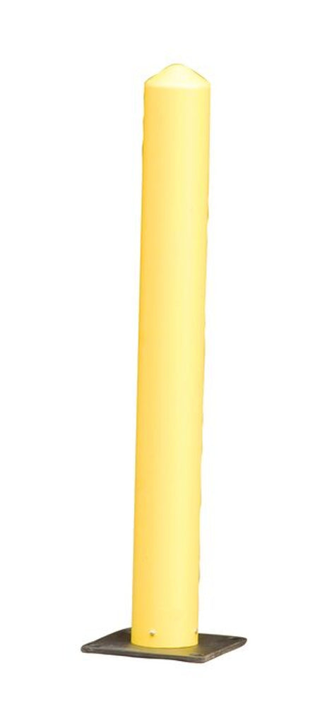 Justrite 1733 7in by 42in, Plastic, Bollard Post, Yellow Industrial Safety Products