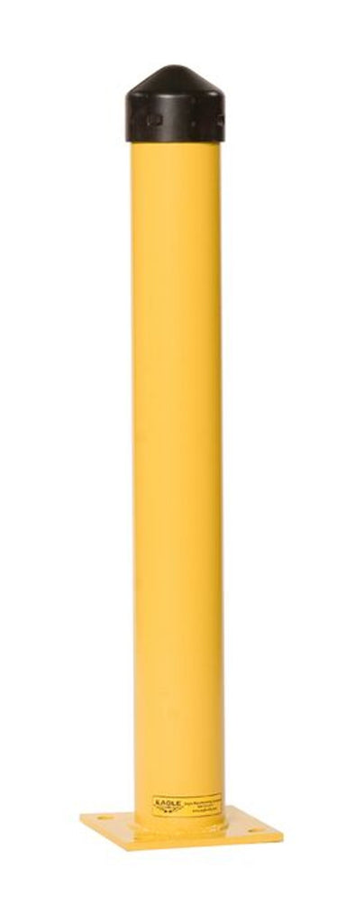 Justrite 1742 Round Steel Bollard Post Industrial Safety Products