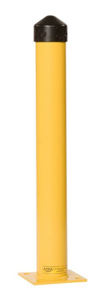 Justrite 1742 Round Steel Bollard Post Industrial Safety Products