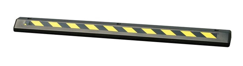 Justrite 1790B 8inW by 72inL by 4inH, Plastic Protective Parking Stop, Anchor Kit with 3 spikes Industrial Safety Products