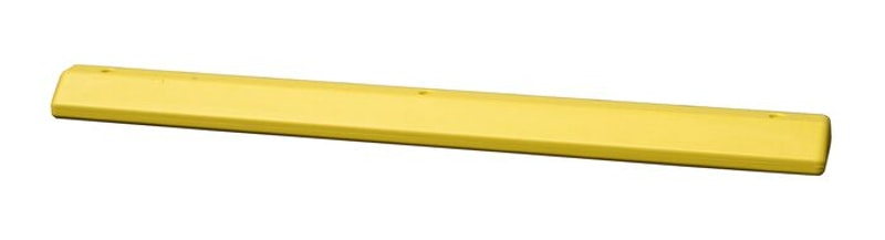 Justrite 1790B 8inW by 72inL by 4inH, Plastic Protective Parking Stop, Anchor Kit with 3 spikes Industrial Safety Products