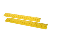 Justrite 1793 9' Length, Plastic Speed Bump Cable Protector, Yellow Industrial Safety Products