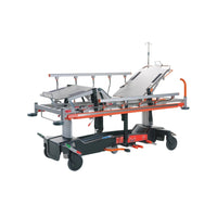 Nitrocare Breeze SD15 Transport Hospital Stretcher with Hydraulic Lift and 5th-Wheel Steering
