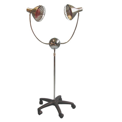 Generic Infra-red (IR) Lamp - 2-head (350 watt), 110V — for Heat Lamps in Clinical and Institutional Care