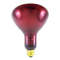Generic Replacement infrared 175 watt ruby bulb, 110V — for Heat Lamps in Clinical and Institutional Care