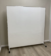 LiteMirror Glassless Mirror, Floor Stand and Whiteboard Back Panel, 24" W x 72" H — for Therapy and Rehabilitation Programs