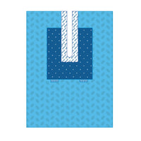 SUBMED Reinforced U-Split Drape with Adhesive